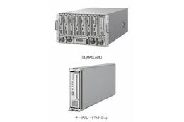 NEC、ブレードサーバ「Express5800/SIGMABLADE」を強化 ～業界初のシャーシ内蔵型「UPSユニット」 画像