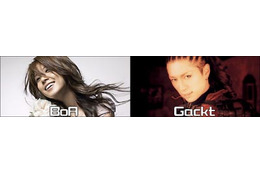 BoAとGacktがBB音楽番組「COUNTDOWN TFM」に登場〜1/28午後1時より 画像