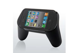 ゲームコントローラー感覚のiPhone/iPod touch用ゲームグリップ 画像