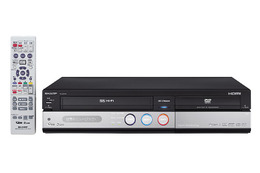 シャープ、フルハイビジョン録画に対応したVHS一体型HDD&DVDレコーダー「DV-ARV22」 画像