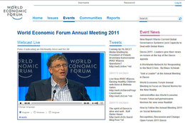 動画追加：【世界経済フォーラム2011】菅首相の講演がライブ配信開始