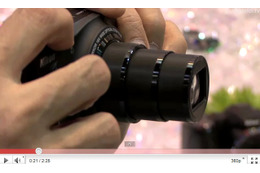 【CP+】光学18倍ズームのNikonコンパクトデジカメ「COOLPIX S9100」のデモ動画 画像