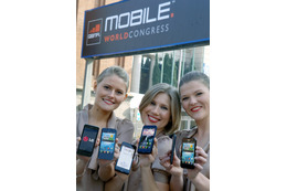 【MWC 2011（Vol.21）】LG、Android 3.0搭載タブレットや裸眼3Dスマートフォンなど最新機種を発表 画像
