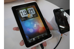 【MWC 2011（Vol.29）：動画】HTC初のタブレット端末「Flyer」……付属ペンを用いたデモなど 画像