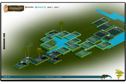 リリース間近の「Firefox 4」、ツイートが動植物を生み出す森「Virtual Park」公開 画像