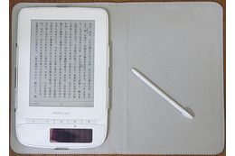 【レビュー】電子書籍リーダー「biblio Leaf SP02」をチェック(前編) 画像