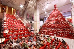 日本一の「ピラミッドひな壇」など、各地でひな祭りイベント開催! 画像
