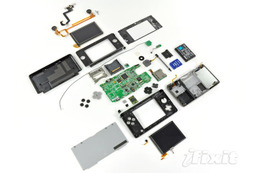 iFixItが3DSを分解―東芝、富士通、TIなどがチップを製造 画像