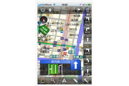 【地震】インクリメントP、「MapFan for iPhone」を期間限定で無償提供 画像