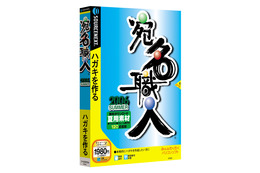 ソースネクスト、暑中見舞い向け素材をダウンロードで追加できるハガキ作成ソフト「宛名職人2006 SUMMER」 画像