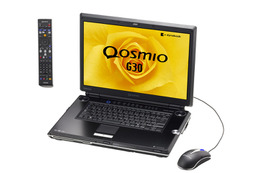 東芝、AVノートPC「Qosmio G30」の発売日を3月18日に決定 画像