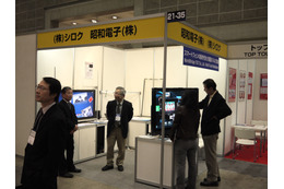 【FINETECH JAPAN 2011(Vol.5)】108インチまでの大型ディスプレイでタッチ操作が可能に……マルチタッチ・メディアボード 画像