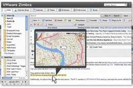ヴイエムウェア、次世代コラボ基盤「VMware Zimbra 7」の日本提供を開始 画像