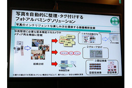 【ESEC 2011（Vol.5）】NEC、自動で写真のタグ付やアルバムを育成するソリューションを展示 画像