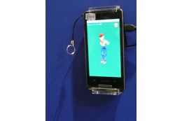 【Wireless Japan 2011(Vol.13)】KDDI、手軽にダンスキャラクターを自動生成できる新技術を公開! 画像