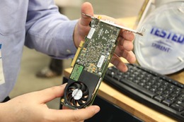 【Interop Tokyo 2011(Vol.15)】40GbE対応のインテリジェントパケットキャプチャーボード 画像