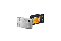 ソニー、手ブレ補正+ISO1,000対応+3型液晶の720万画素デジカメ「サイバーショット DSC-T30」 画像