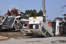 放射能、被災車両のリサイクルにも影響 画像