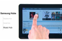 【ビデオニュース】サムスン、「Galaxy Tab 10.1」公式クリップ動画 画像