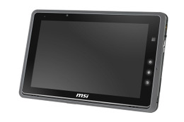 MSI、Windows 7/Fusion APU搭載の10型タッチ液晶タブレット「WindPad 110W」 画像