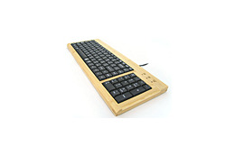 エバーグリーン、DivX/XviD対応のDVDプレーヤーと竹製のキーボード・マウス 画像