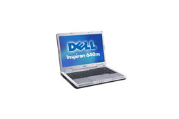 デル、Core Duo T2300/2400搭載のA4モバイルノート「Inspiron 640m」 画像