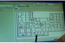 【WTP2011（Vol.13）】電波の到達状況を図面上に解析表示！ディアイティが無線LAN環境調査ツール 画像