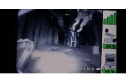 東電、屋内最高レベルの放射線計測エリアの映像を公開 画像