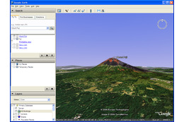 衛星写真の情報量が4倍になった「Google Earth 4」ベータ版公開 画像