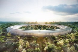 米アップル、新社屋はリング状の近代的オフィス!クパチーノ市が公開 画像