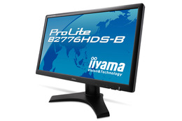 「iiyama」ブランドのLEDバックライト付き27型フルHD液晶ディスプレイ 画像