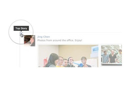 Facebook、友人の投稿をリアルタイムに把握する「Ticker」 画像