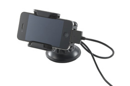 ロジテック、カーナビアプリを活用できるiPhone/iPod touch向け車載用FMトランスミッタ 画像