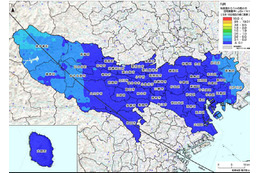 文科省、東京・神奈川の放射線量マップ公開！ 画像