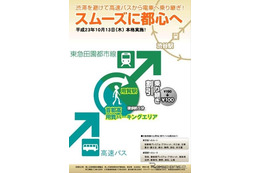 高速バス、首都高渋滞だったら電車に乗り換え---本格運用 画像