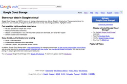企業向けのストレージサービス「Google Cloud Storage」提供開始 画像