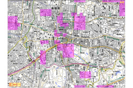 富士通研、複雑な形状のエリアも正確に探索できる時空間データ処理技術を開発 画像