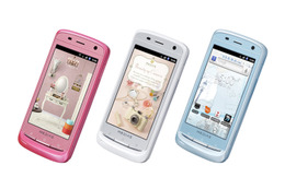 【物欲乙女日記】女子向けスマートフォン登場!キレイは手元からやってくる!? 画像