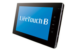 NEC、ビジネス向けタブレット「LifeTouch B」を発表 画像