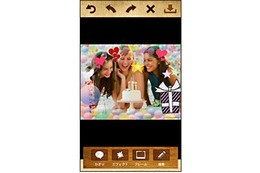 ソニー、Android用写真編集アプリ「photo editor」 画像