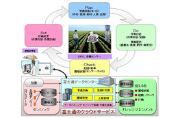 イオン直営農場、富士通のクラウドを活用したICTシステムを導入 画像