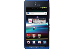 NTTドコモ、ハイスペック防水スマートフォン「AQUOS PHONE SH-01D」本日発売 画像