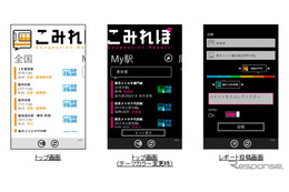 ナビタイム、駅や電車の混雑がわかるアプリを提供 画像