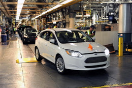 フォード初の市販EV、フォーカス…生産開始 画像
