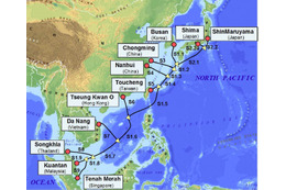 NEC、日本と東南アジア諸国を結ぶ「APG」海底ケーブルプロジェクト契約を締結 画像