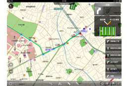 【MapFan for iPhone Ver.1.5 写真蔵】ローカル電子地図としても使えるiPadナビゲーション 画像