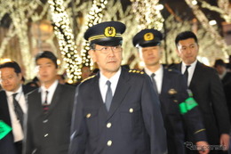 レディガガではなかった 警視総監の原宿巡視 画像