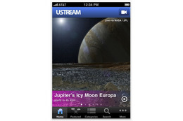 Ustream、iPhone/iPad向けアプリをアップデート……保存動画アップロードなどに対応 画像