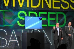 【CES 2012】サムスン、55インチ有機EL採用のテレビを発表!……年内に発売予定 画像