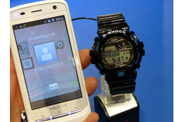 【CES 2012】カシオのスマホ対応G-SHOCK、PCや血圧計ともつながる  画像